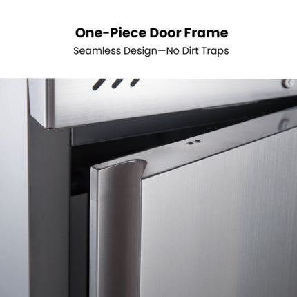 FED-X S/S Single Door Upright Freezer XURF650SFV