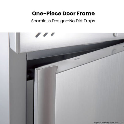 FED-X XURC650SFV — door seal and handle detail
