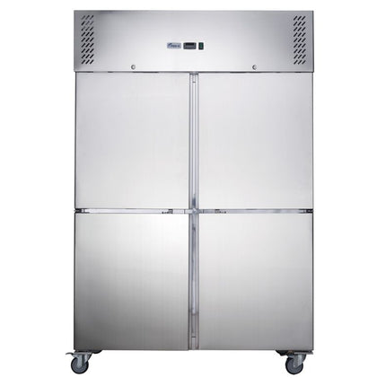FED-X S/S Four Door Upright Fridge 1410L XURC1410S2V