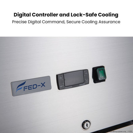FED-X XURC1200G2V — door handle and seal detail