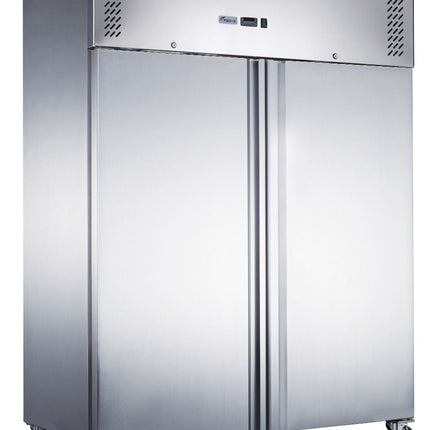 FED-X XURC1200SFV Two-Door Solid Upright Fridge 791L