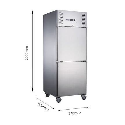 FED-X S/S Two Door Upright Freezer XURF650S1V