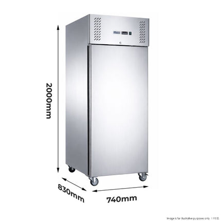 FED-X XURC650SFV — dimensions: 740mm W x 830mm D x 2000mm H