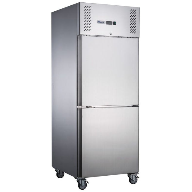 FED-X XURF600S1V upright storage freezer — view 2