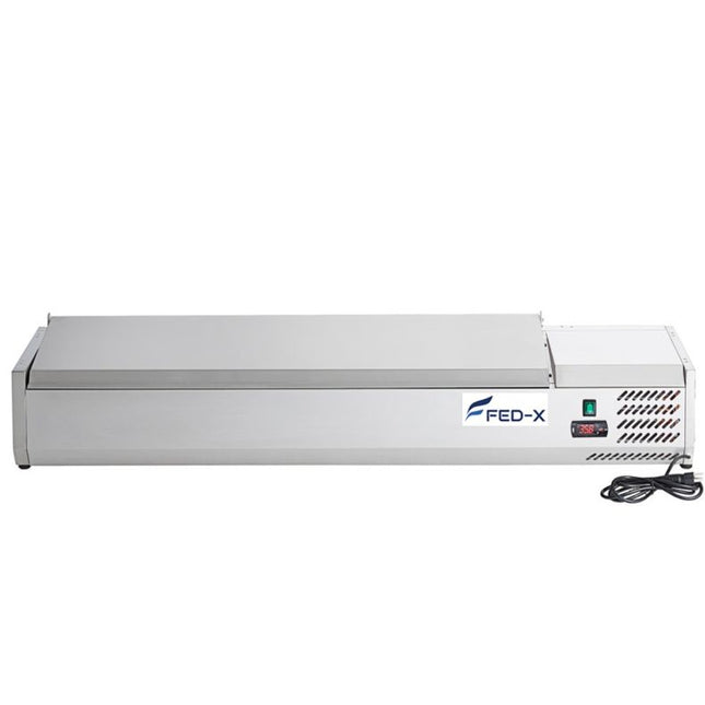 FED-X XVRX1500/380S countertop prep fridge — view 2