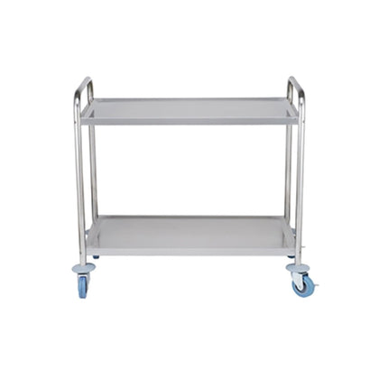 Modular Systems 2-Shelf Stainless Steel Service Trolley YC-102