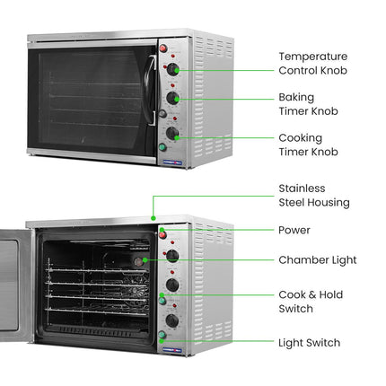 ConvectMAX Electric Convection Oven YXD-6A