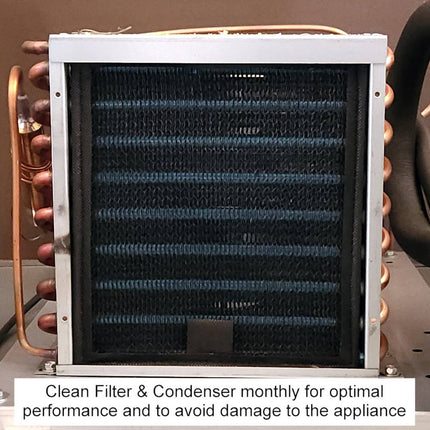 AG 650 Litre Upright Stainless Steel Door Freezer